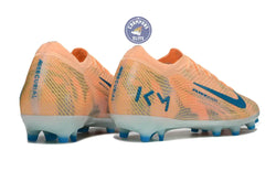 Image of MERCURIAL VAPOR 16 ELITE AG Kylian Mbappe - Orange/Bleu turquoise