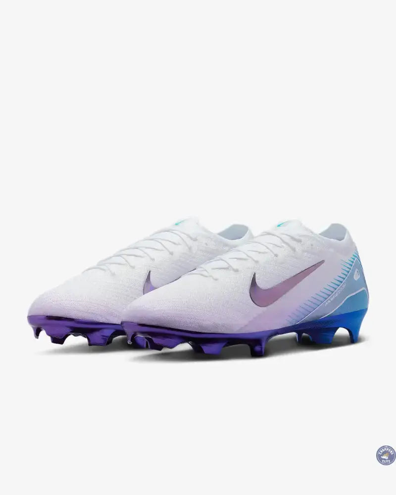 Image of Mercurial Vapor 16 Elite FG Chromatic Pack Blanc/Violet/Bleu
