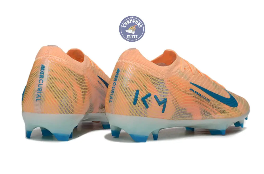 MERCURIAL VAPOR 16 ELITE FG Kylian Mbappe - Orange/Bleu turquoise FG