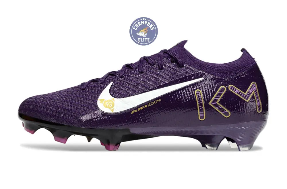 Image of MERCURIAL VAPOR 16 ELITE FG MBAPPÉ PERSONAL EDITION - VIOLET/BLANC
