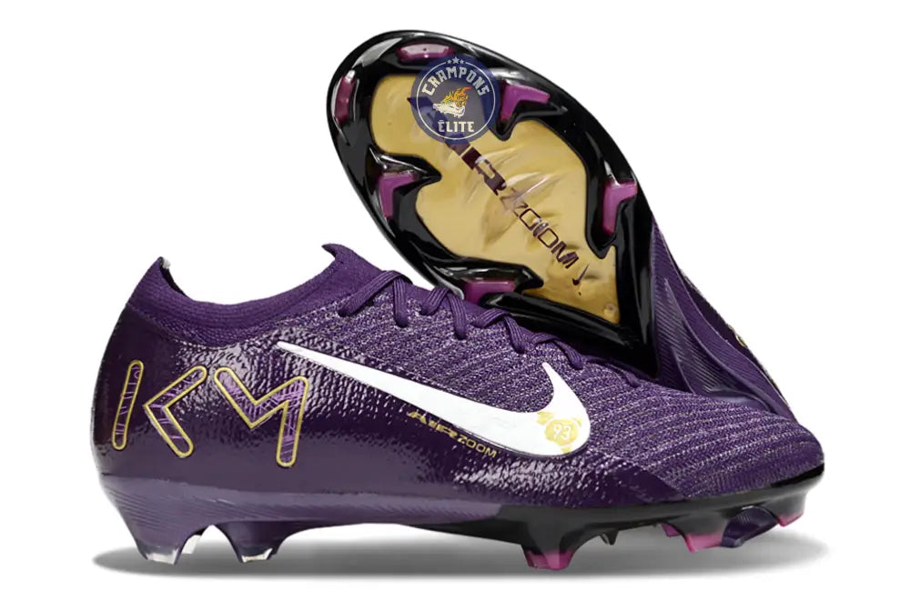 Image of MERCURIAL VAPOR 16 ELITE FG MBAPPÉ PERSONAL EDITION - VIOLET/BLANC