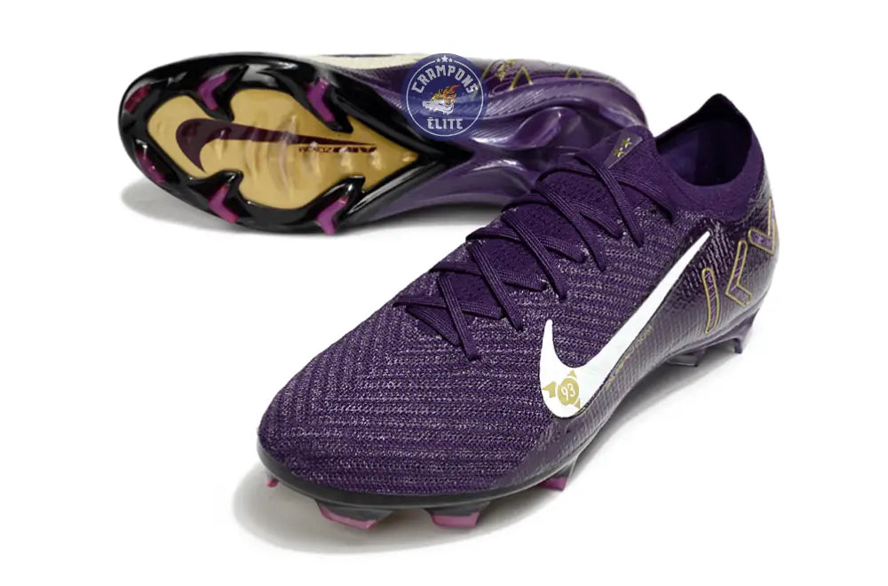 Image of MERCURIAL VAPOR 16 ELITE FG MBAPPÉ PERSONAL EDITION - VIOLET/BLANC