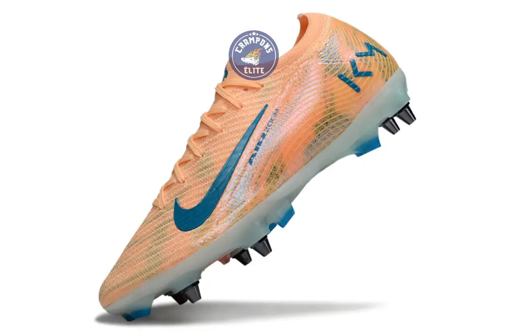 MERCURIAL VAPOR 16 ELITE SG Kylian Mbappe - Orange/Bleu turquoise SG