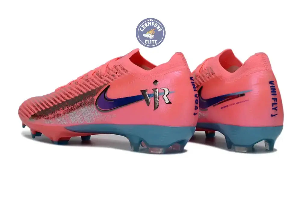 Image of MERCURIAL VAPOR 16 FG VINICIUS JR. SUNSET PULSE - ROSE/ARGENT/BLEU