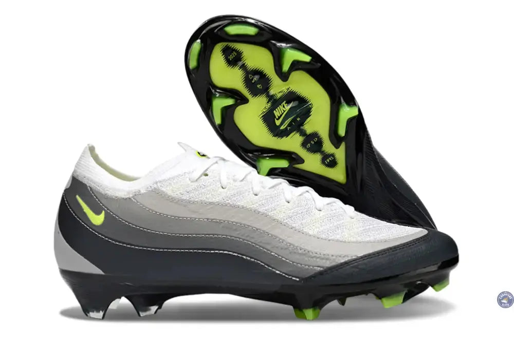 Image of MERCURIAL Vapor 16 X AIR MAX 95 ELITE FG - NOIR/JAUNE/GRIS/LIGHT GRAPHITE ÉDITION LIMITÉE