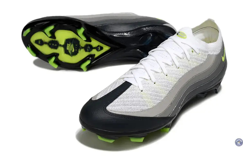 Image of MERCURIAL Vapor 16 X AIR MAX 95 ELITE FG - NOIR/JAUNE/GRIS/LIGHT GRAPHITE ÉDITION LIMITÉE