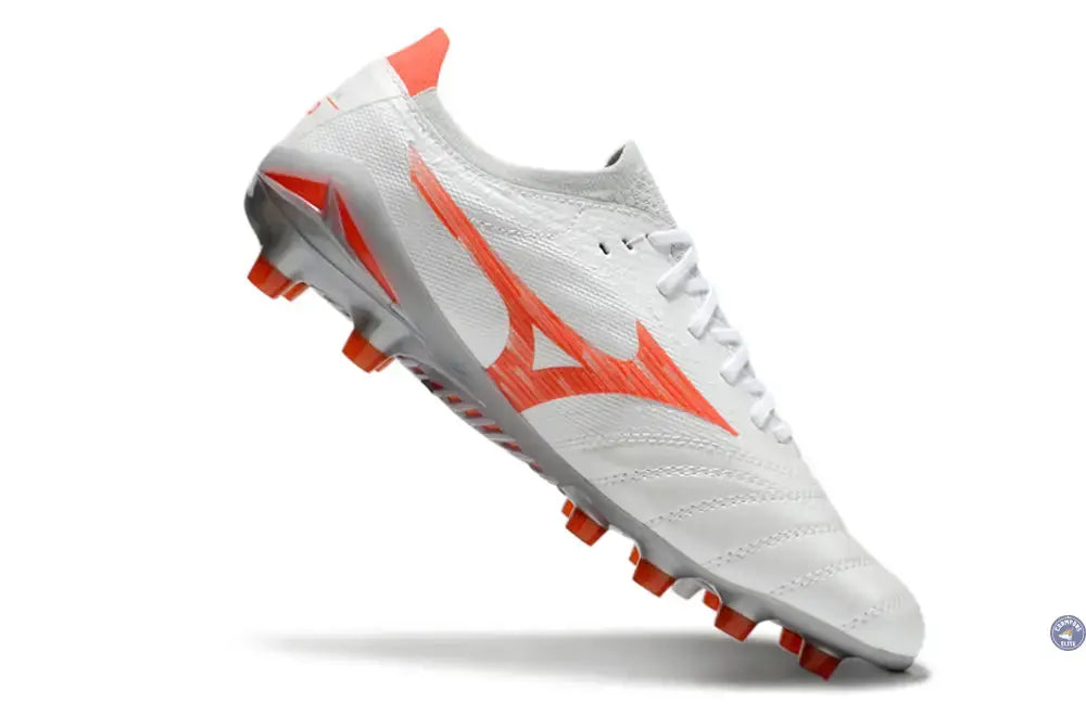 Image of Morelia Neo 4 Beta Elite FG/AG Charge - Blanc/Radiant Red