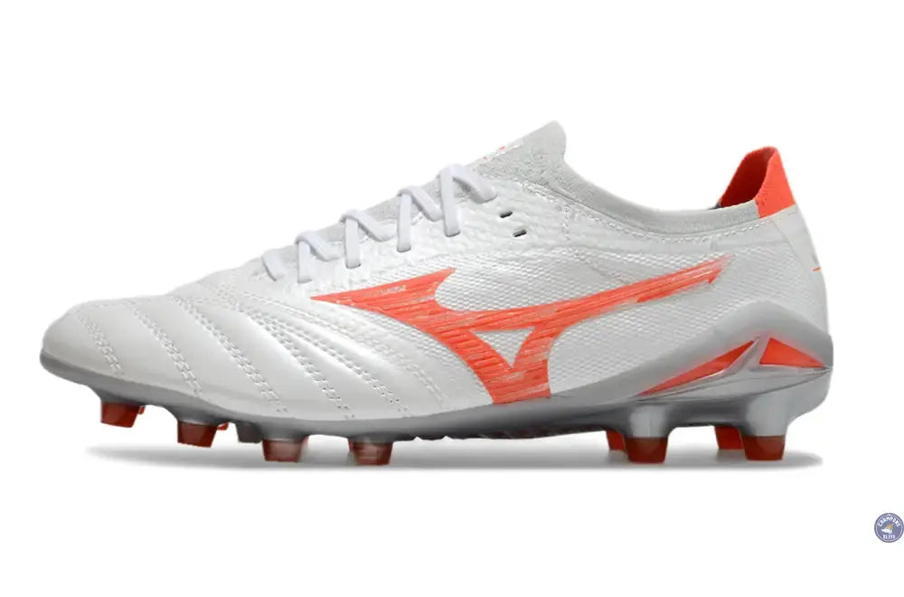 Image of Morelia Neo 4 Beta Elite FG/AG Charge - Blanc/Radiant Red
