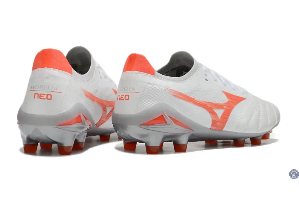 Image of Morelia Neo 4 Beta Elite FG/AG Charge - Blanc/Radiant Red