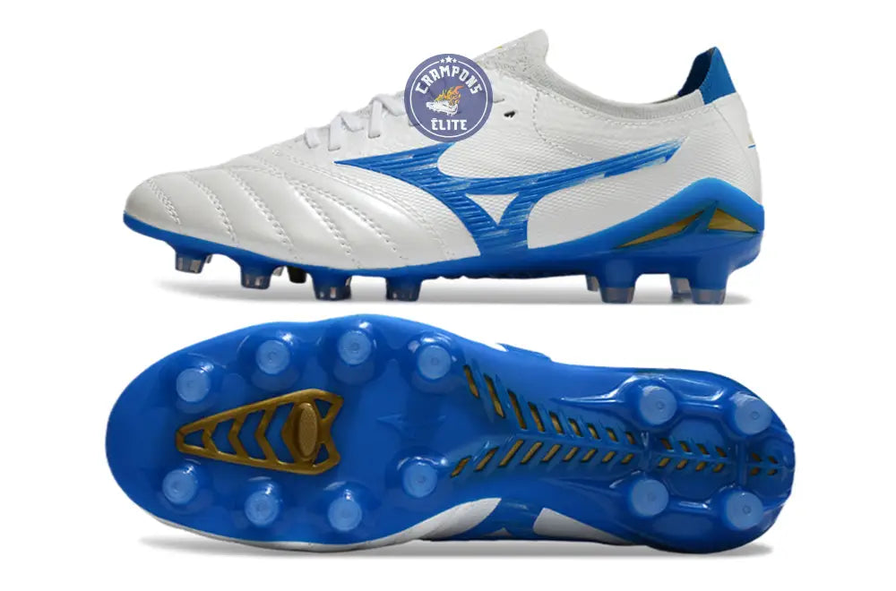 Image of Morelia Neo 4 Beta Elite FG/AG Mugen - Blanc/Bleu