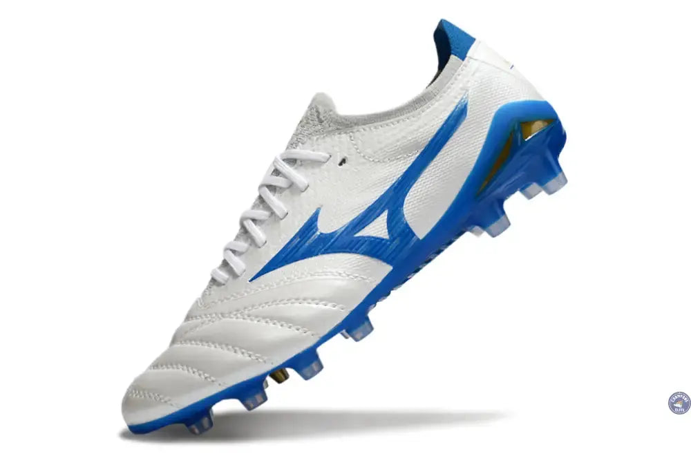Morelia Neo 4 Beta Elite FG/AG Mugen - Blanc/Bleu