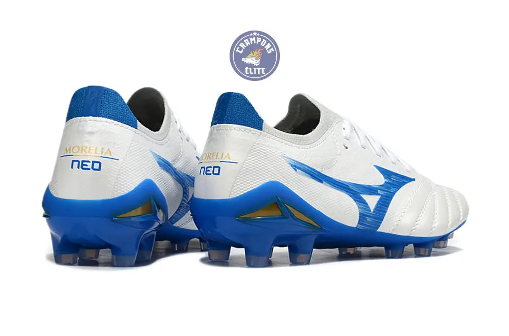 Image of Morelia Neo 4 Beta Elite FG/AG Mugen - Blanc/Bleu