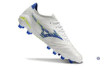 Morelia Neo 4 Elite FG/AG - Blanc/Bleu/Jaune