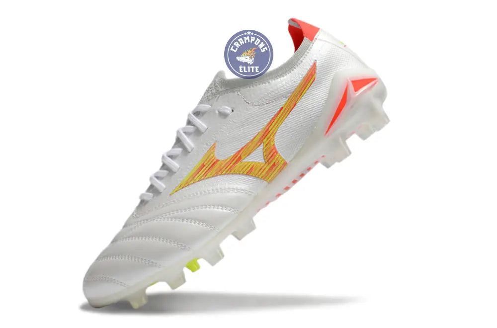 Image of Morelia Neo 4 Elite FG/AG - Blanc/Rouge/Jaune