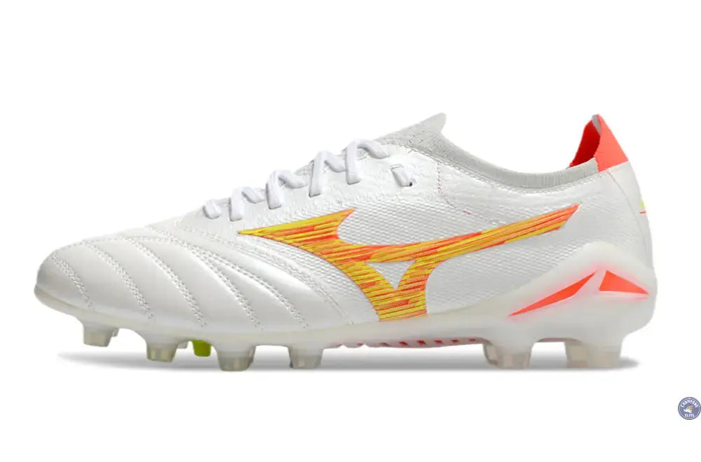 Image of Morelia Neo 4 Elite FG/AG - Blanc/Rouge/Jaune