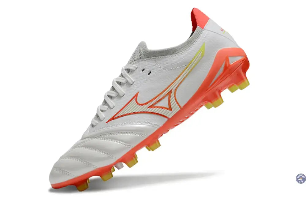 Image of Morelia Neo 4 Elite FG/AG - Blanche/Orange/Jaune