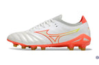 Morelia Neo 4 Elite FG/AG - Blanche/Orange/Jaune