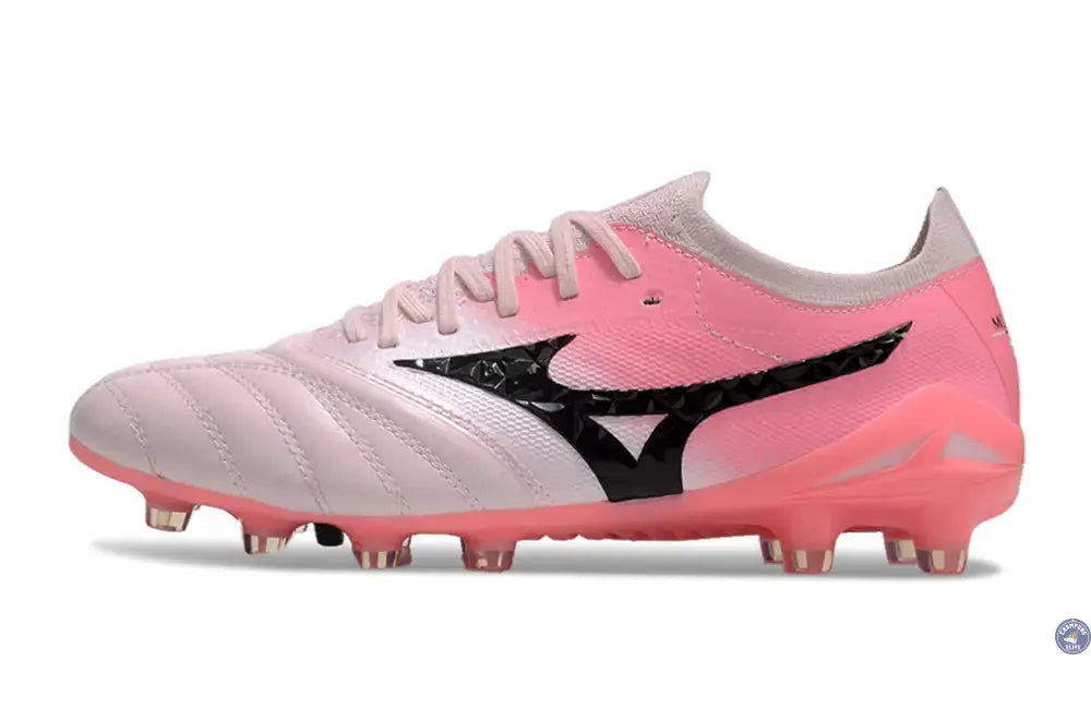 Morelia Neo 4 Elite FG/AG - Blanche/Rose/Noir