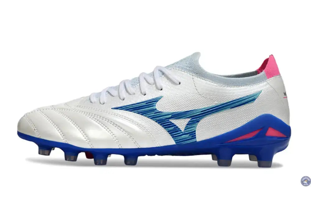 Image of MORELIA NEO IV BETA FG URBAN ELECTRIC - BLANC/TURQUOISE/ROSE