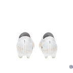 New Balance FURON ELITE V8 FG - Blanc/Or Métallique/Noir