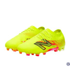 New Balance FURON ELITE V8 FG - Jaune Hi-Lite/Rouge Energie