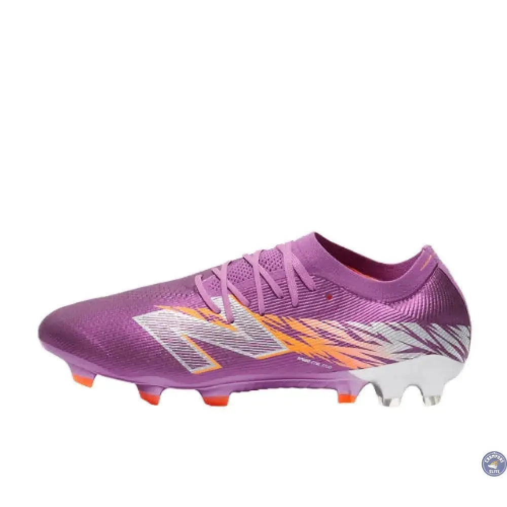 Image of New Balance FURON ELITE V8 FG - Violet/Orange/Gris