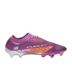 Image of New Balance FURON ELITE V8 FG - Violet/Orange/Gris