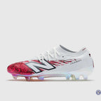 NEW BALANCE  FURON V8 ELITE FG X SAKA - BLANC/ROUGE Ma boutique