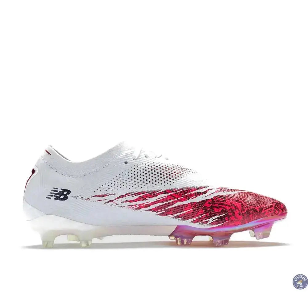 New Balance Furon V8 Elite FG x Saka - Blanc/Rouge