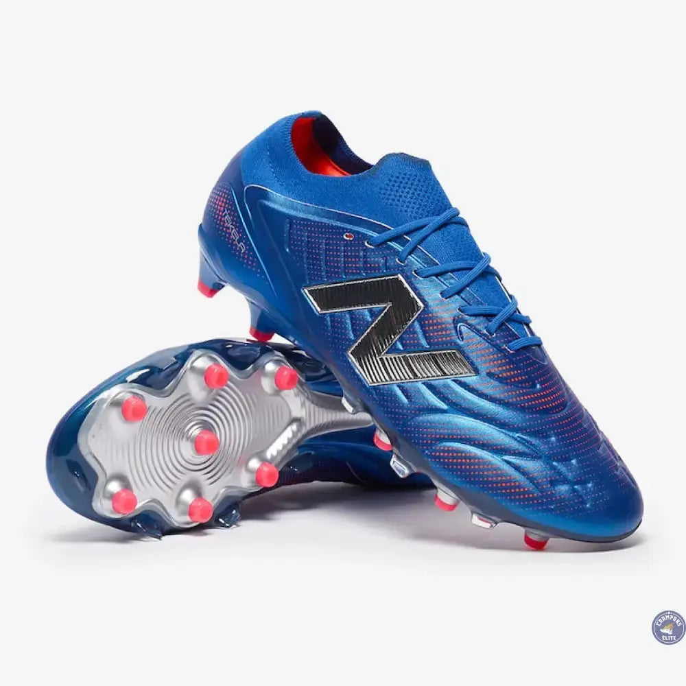 Image of NEW BALANCE TEKELA V5 ELITE LOW CUT FG Cause & effect - Blue Gemstone