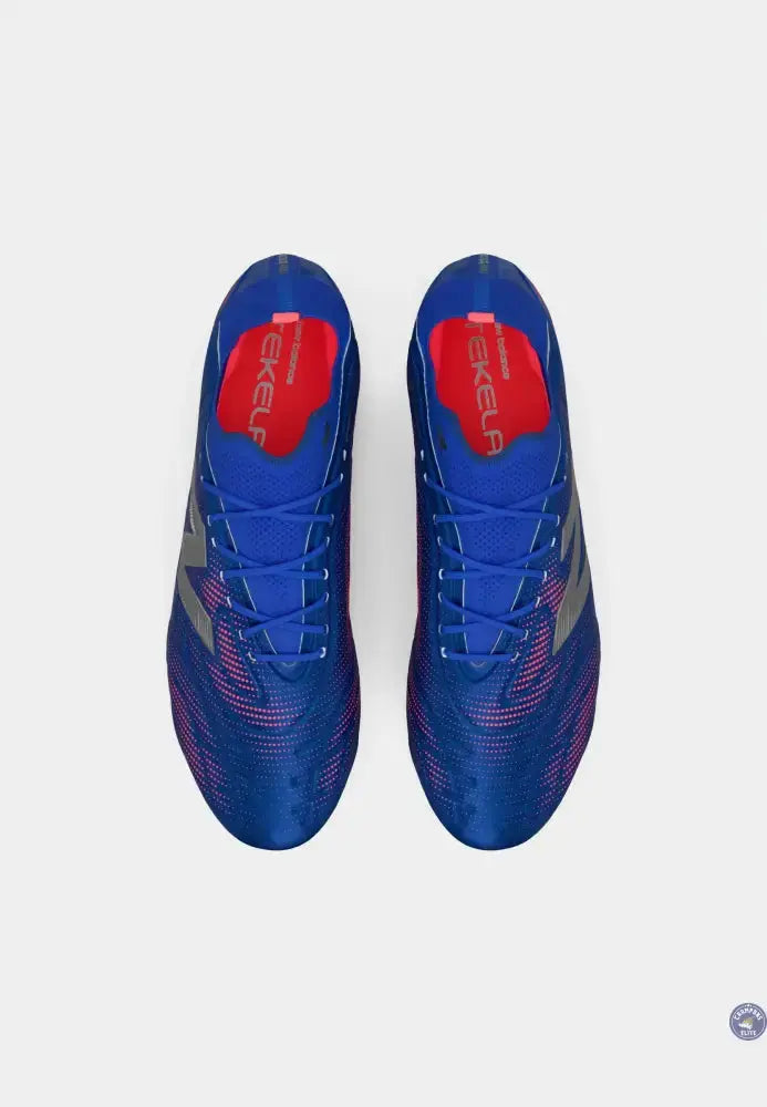 NEW BALANCE TEKELA V5 ELITE LOW CUT FG Cause & effect - Blue Gemstone