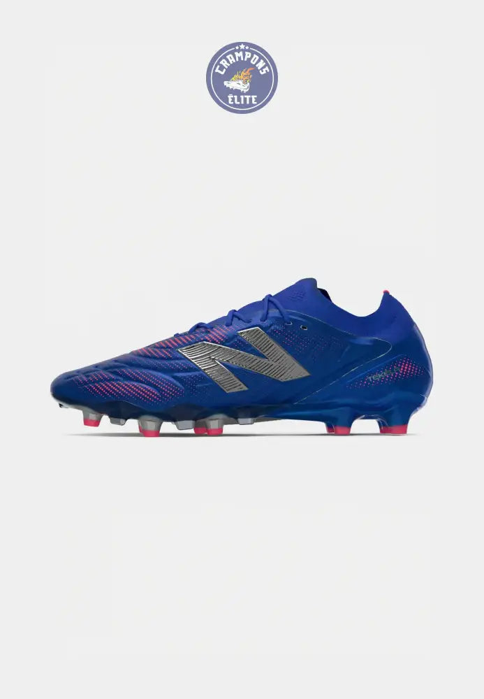 NEW BALANCE TEKELA V5 ELITE LOW CUT FG Cause & effect - Blue Gemstone