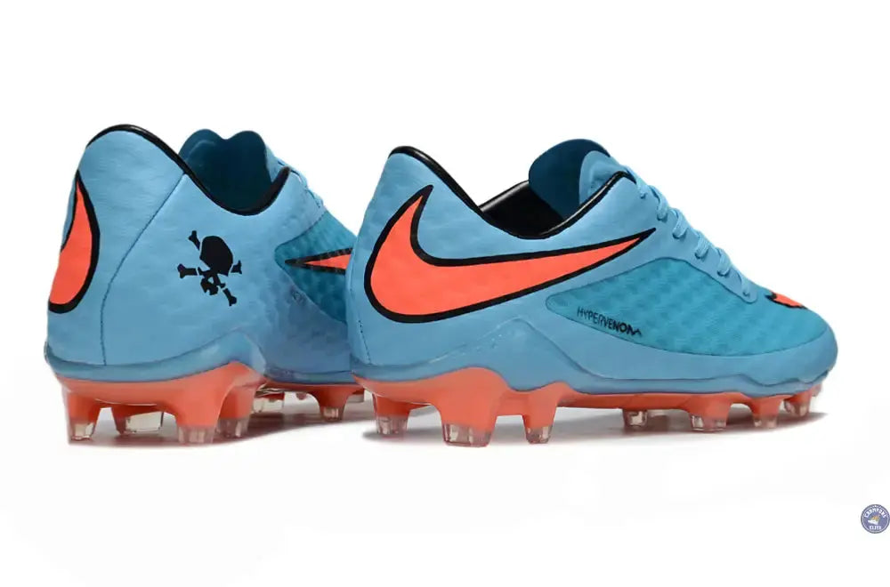 Image of New Hypervenom 1 FG Bleu/Orange/Noir