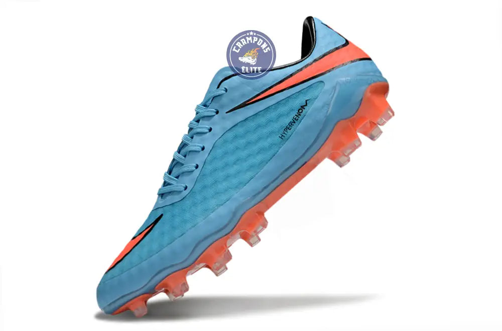 Image of New Hypervenom 1 FG Bleu/Orange/Noir