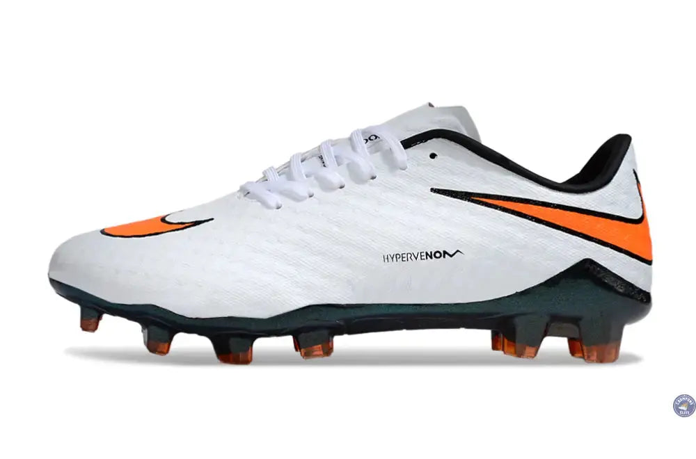 New Hypervenom Phantom 1 FG - Blanc/Noir/Orange