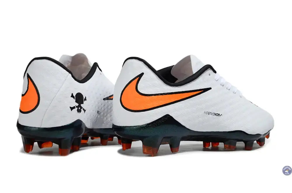 Image of New Hypervenom Phantom 1 FG - Blanc/Noir/Orange