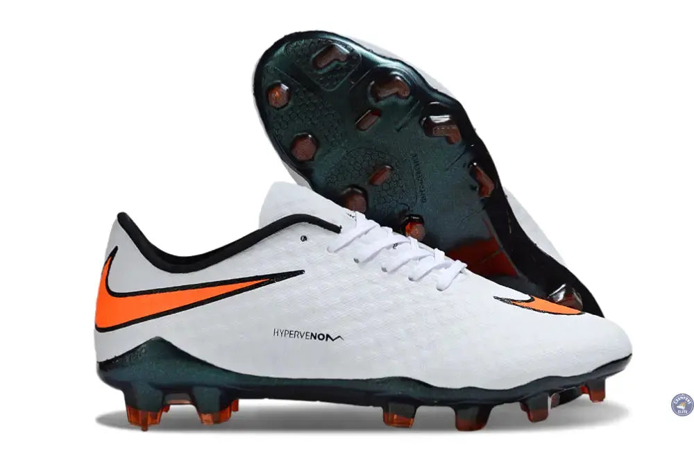 Image of New Hypervenom Phantom 1 FG - Blanc/Noir/Orange