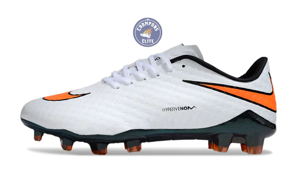 Image of New Hypervenom Phantom 1 FG - Blanc/Noir/Orange