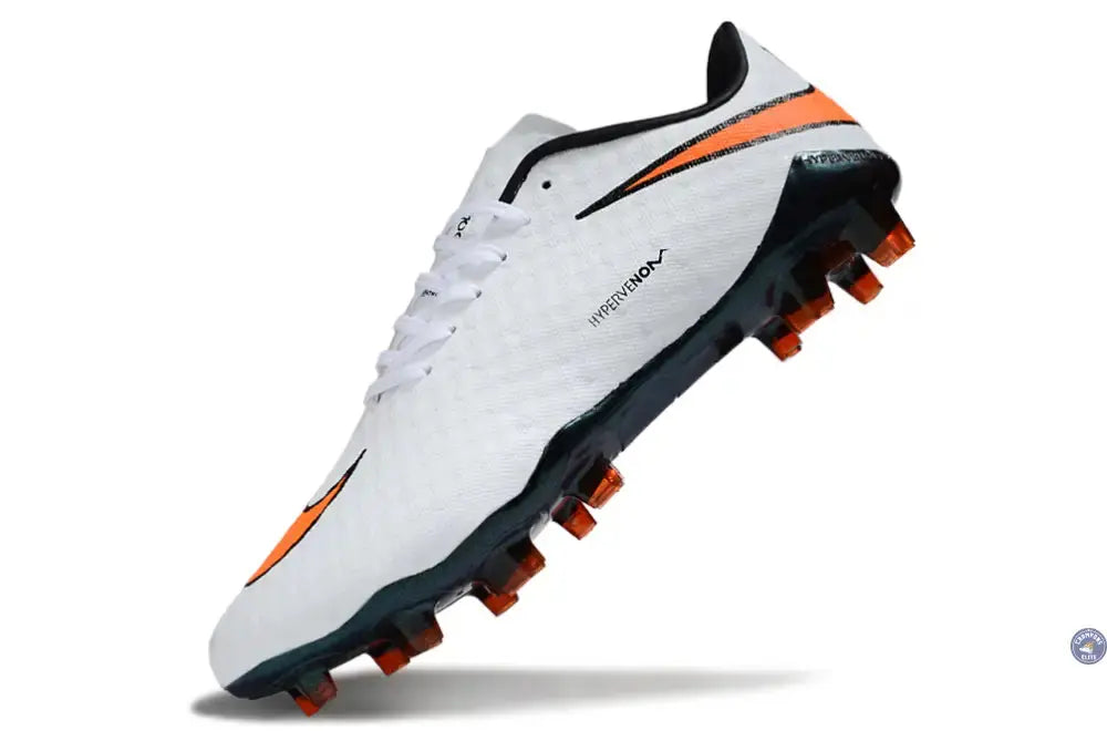 Image of New Hypervenom Phantom 1 FG - Blanc/Noir/Orange