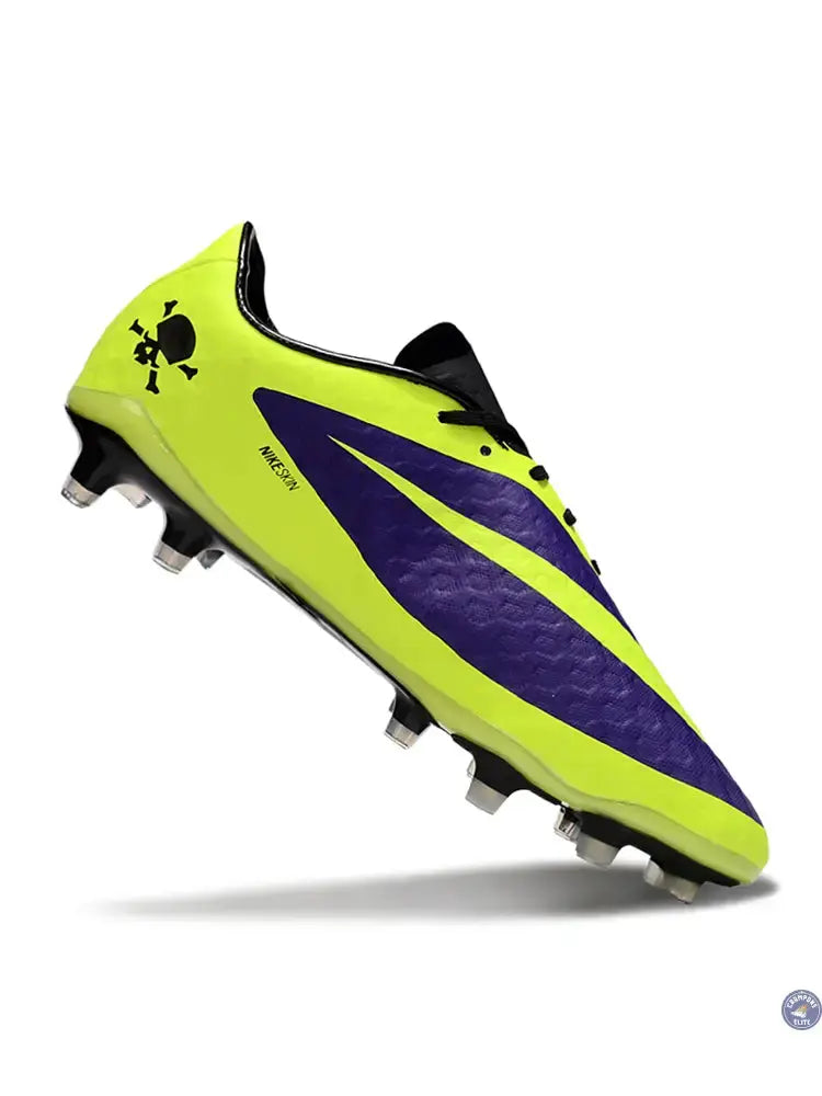 Image of New Hypervenom Phantom 1 FG - Neon/Lilla/Sort