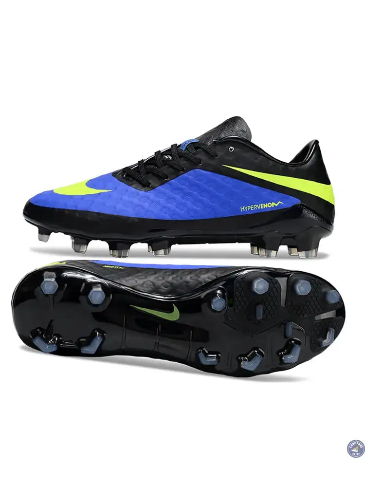 Image of New Hypervenom Phantom 1 FG - Noir/Violet/Jaune