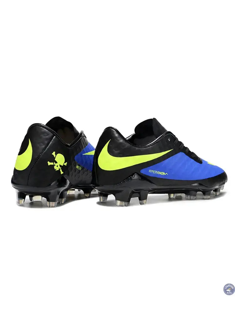 Image of New Hypervenom Phantom 1 FG - Noir/Violet/Jaune