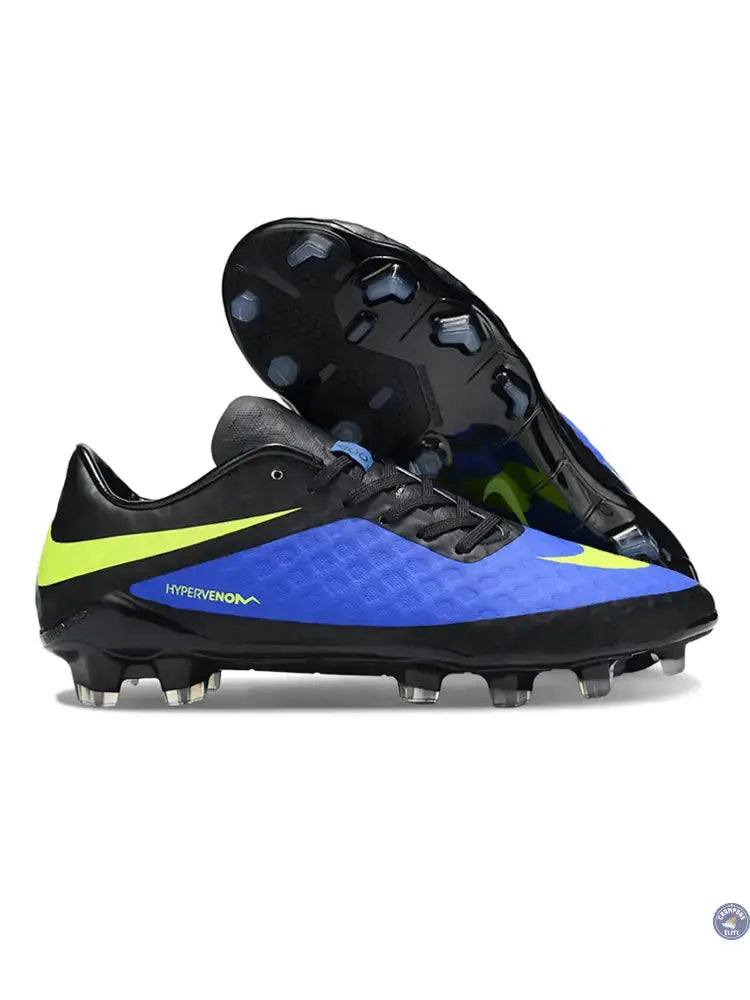 Image of New Hypervenom Phantom 1 FG - Noir/Violet/Jaune