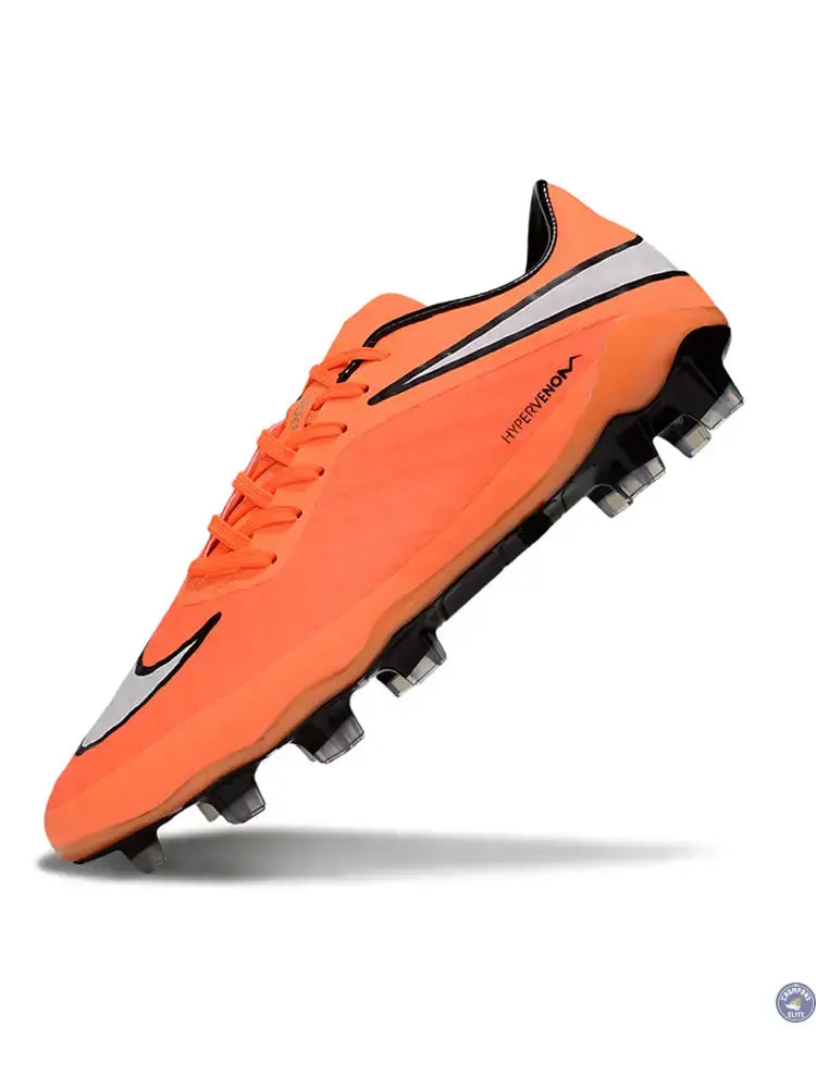 Image of New Hypervenom Phantom 1 FG - Orange/Blanc/Noir