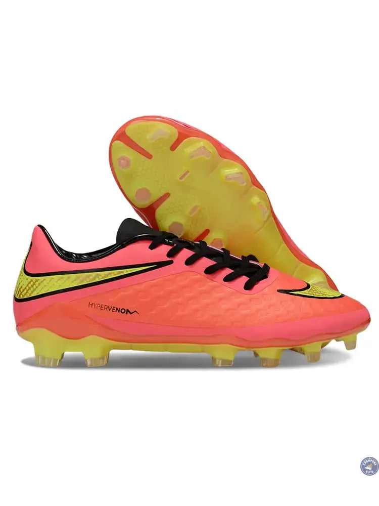 Image of New Hypervenom Phantom 1 FG - Rød/Neon/Sort