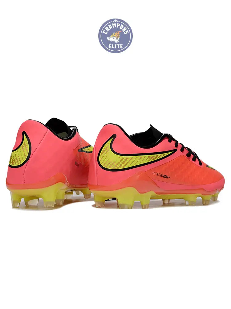 Image of New Hypervenom Phantom 1 FG - Rød/Neon/Sort