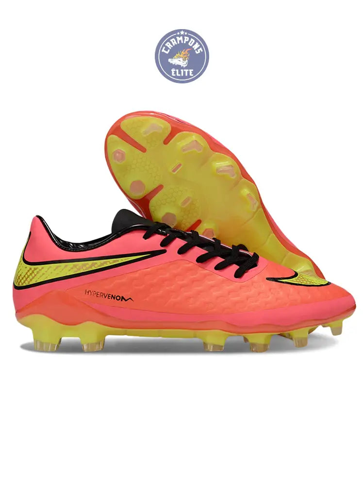 Image of New Hypervenom Phantom 1 FG - Rød/Neon/Sort
