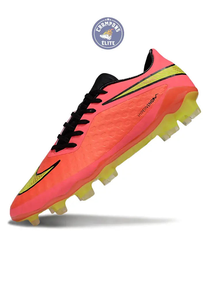 Image of New Hypervenom Phantom 1 FG - Rød/Neon/Sort
