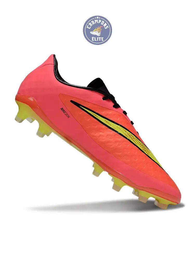 New Hypervenom Phantom 1 FG - Rød/Neon/Sort