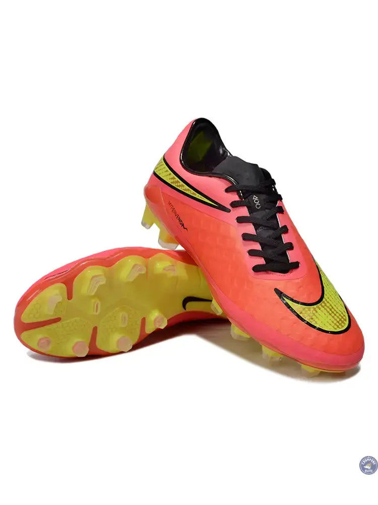 Image of New Hypervenom Phantom 1 FG - Rød/Neon/Sort
